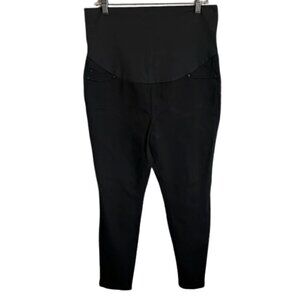 LIKE NEW Liverpool Los Angeles Maternity Black Leggings Size 14